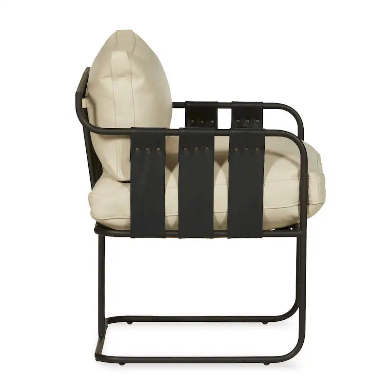 Fauteuil d'appoint en cuir Morodo Classic Home