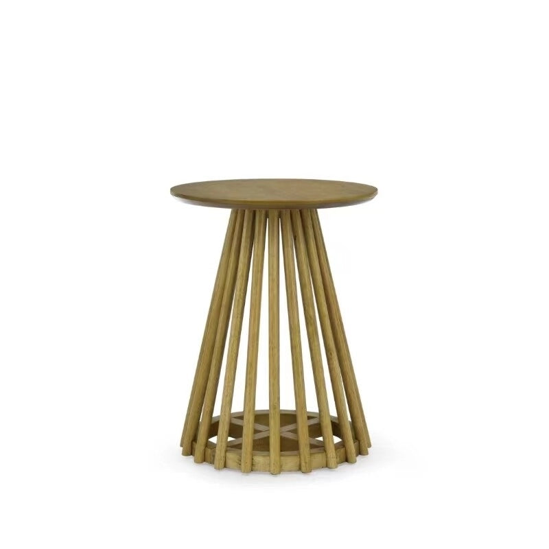 Ensemble table à manger ronde avec chaises Parsons en similicuir blanc, plusieurs options de pièces