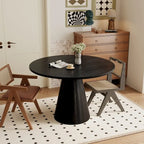 Table à manger ronde rétro