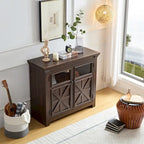 Meuble de rangement 2 portes grand buffet enfilade