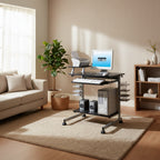 Ergonomically Designed Space-saver Computer Desk