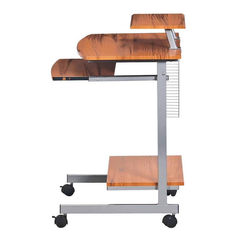 Bureau d'ordinateur compact et ergonomique