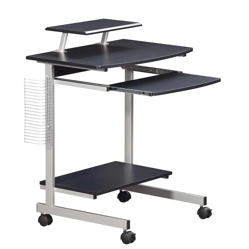 Bureau d'ordinateur compact et ergonomique