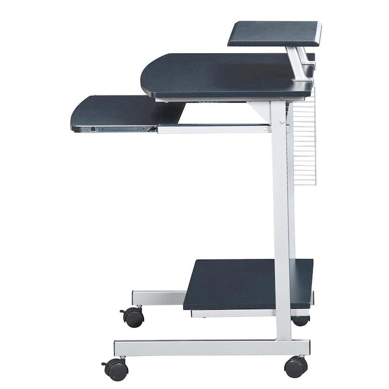 Bureau d'ordinateur compact et ergonomique