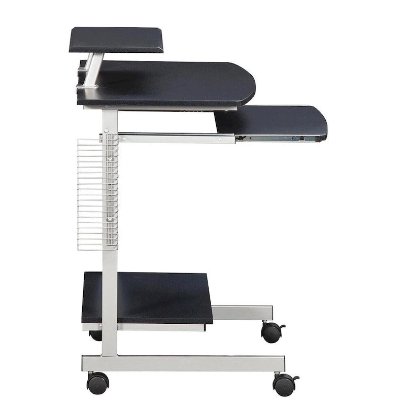 Bureau d'ordinateur compact et ergonomique