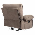 Fauteuil inclinable manuel surdimensionné pour salon