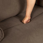 Fauteuil inclinable manuel surdimensionné pour salon